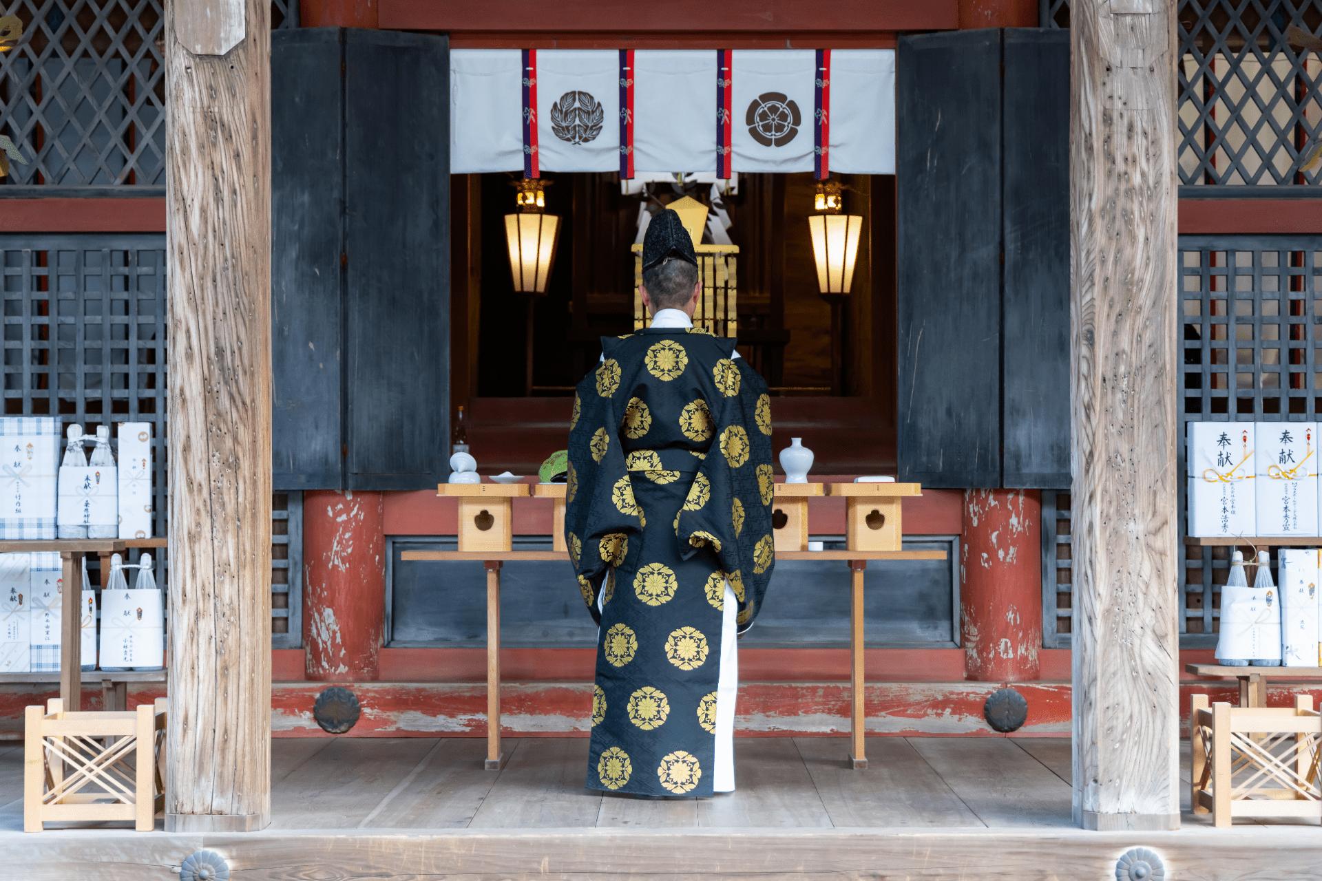 廣峯神社 吉備真備・黒田官兵衛ゆかりの祠
