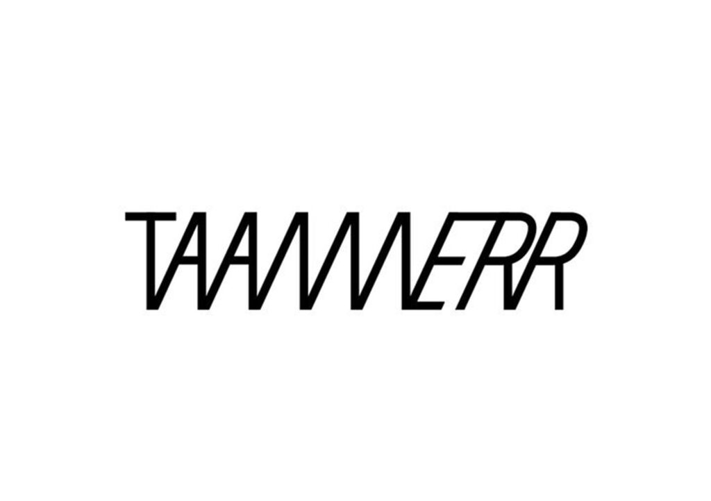 「TAANNERR」は、タンナーの英語表記「TANNER」をベースに文字を重ね、ロゴを繋 ぎ、“時を超えて続いて行くもの”という思いを込めた造語です。