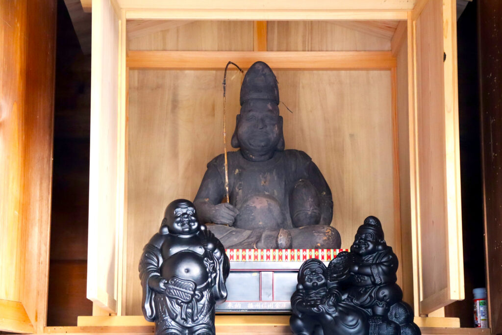恵美須祭（1月10日）／恵美須様は御神徳あらたかな神で、蛭子社（姫路市指定重要文化財）に祀られています