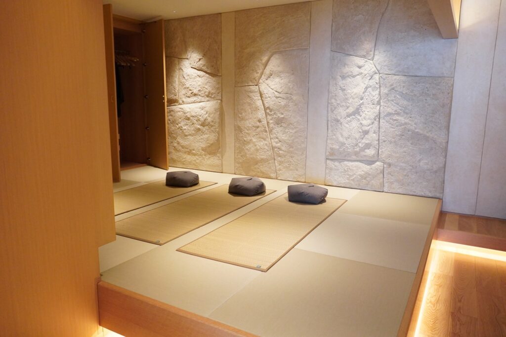 琉球畳敷の和室スペース