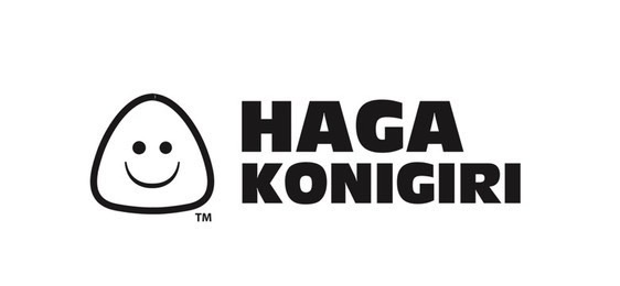 可愛らしくも思いの込められた『HAGAKONIGIRI』のロゴ