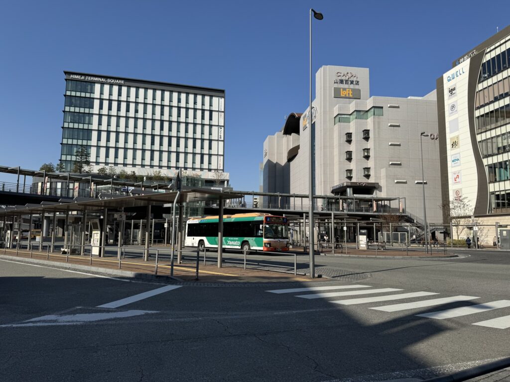 姫路駅（北口）のバス乗り場