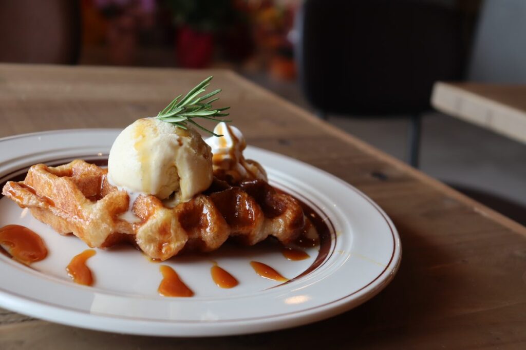 クロッフルのイメージ